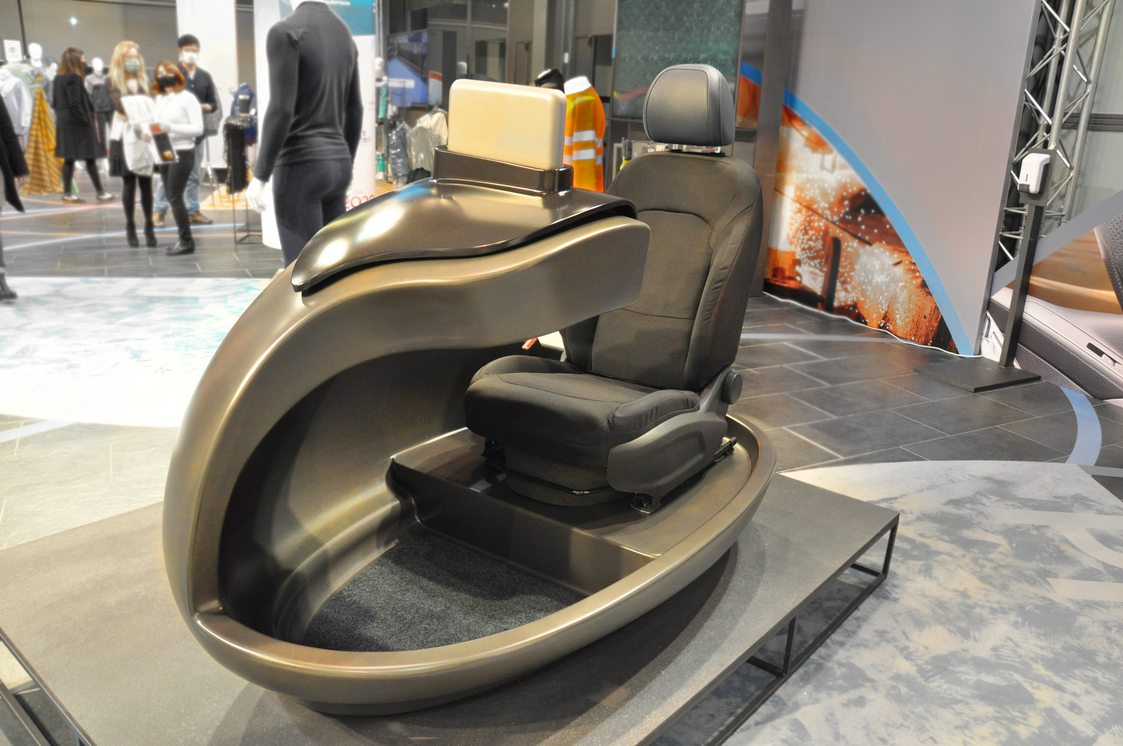 Vehicle seat cover with a monitoring system