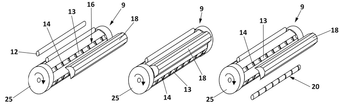 Tar and toxic compound reducing filters in tobacco smoke from a fibrous rod