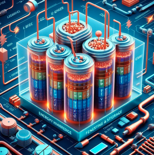 Energy harvesting and storage feedback cell