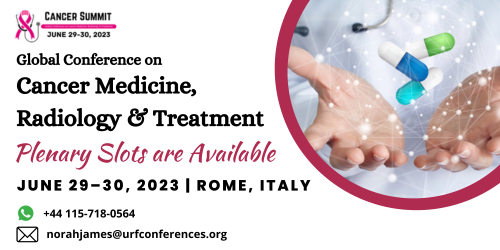 Global Conference On Cancer Medicine, Radiology & Treatment