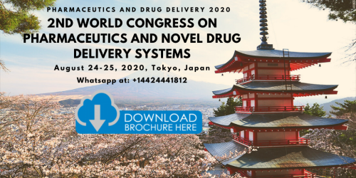 2nd World congress on Pharmaceutics and Novel Drug Delivery Systems
