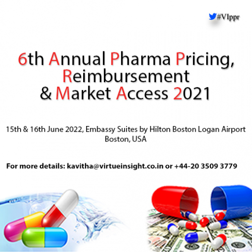 6th Annual Pharma Pricing, Reimbursement & Market Access 2022