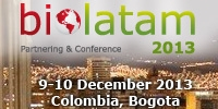 Biolatam 2013 Partnering & Conference, Bogotá (Colombia)