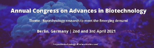 Annual Congress on Advances in Biotechnology