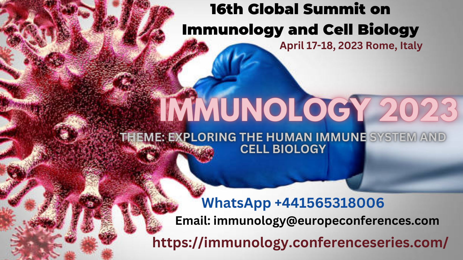 GlobalSummitImmunologyCellBiology